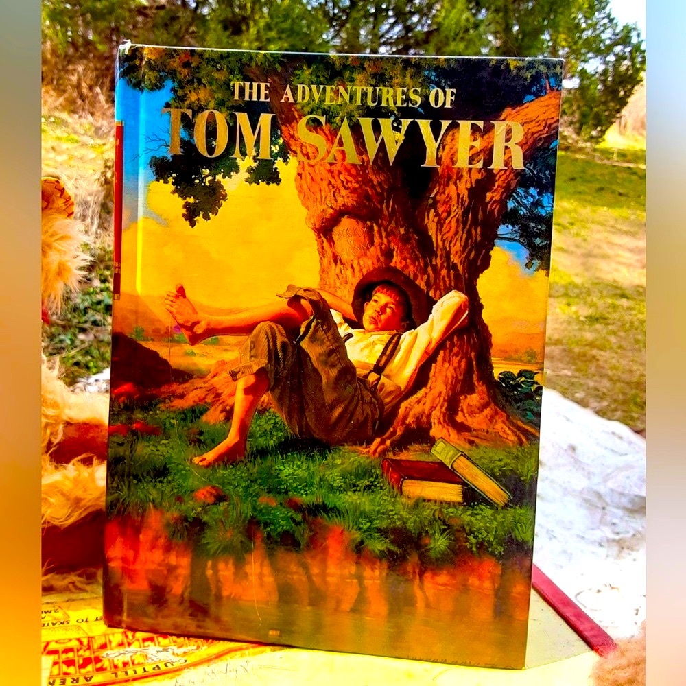 The Adventures of Tom Sawyer illustrated book